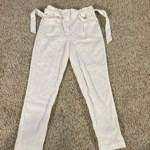 White dress pants- size 4 Regular